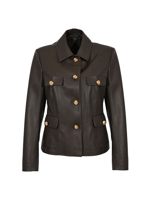 Giacca Georgia in pelle Tagliatore | GEORGIA PE CHE26-021348